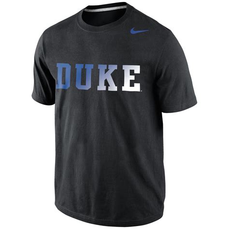 Nike Mens Shortsleeve Duke Blue Devils Tshirt in Black for Men | Lyst