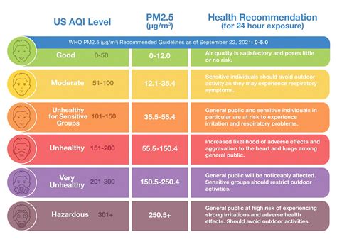 What is the difference between the US AQI and WHO air quality guidelin ...