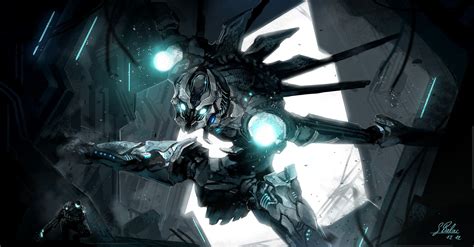 digital art, science fiction, cyborg, artwork, futuristic, fantasy art ...