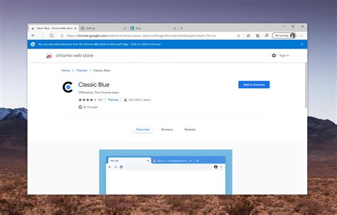 How to Install and Remove Google Chrome Themes in Microsoft Edge