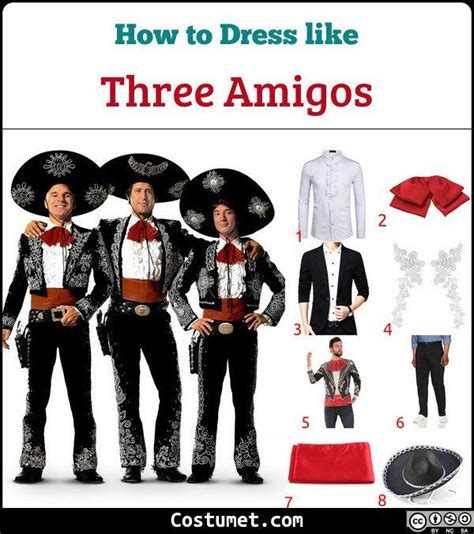 Three Amigos Costume for Cosplay & Halloween | Maskerad