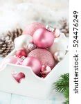 Photo of pink christmas baubles | Free christmas images