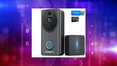 [2020 Upgrade] Wireless WiFi Video Doorbell Camera - GazingSure Alexa Doorbell 1080P FHD Home ...