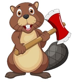 Christmas Beaver Clipart #1277562 - Illustration by Julos - Clip Art Library
