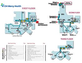 Directions - CHI Mercy Health - Mercy Medical Center