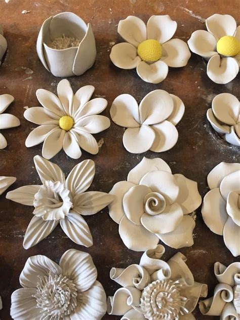 How To Make Pottery Flowers - FLOWERS BHQ