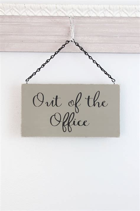 Out of Office Sign in Session Business Sign Office Sign | Etsy