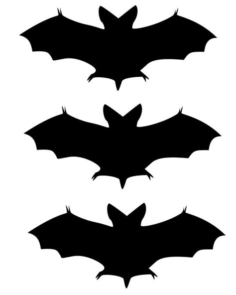 Hanging Bat Silhouette Template at GetDrawings | Free download