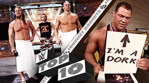 Unexpected Kisses: WWE Top 10 Wwe Top 10, Wwe Funny Videos, Funny ...