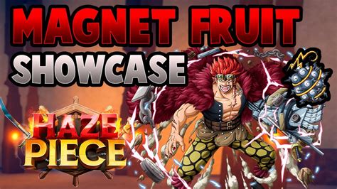 [Haze Piece] FULL SHOWCASE DE LA MAGNET FRUIT En Haze Piece (Roblox One ...