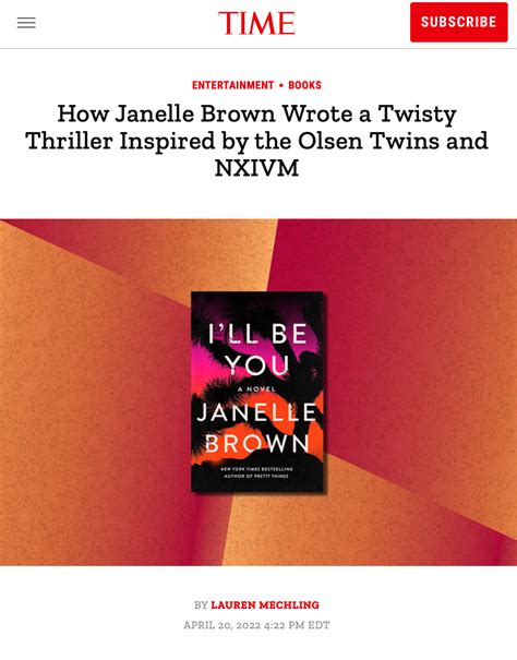 Janelle Brown — News for Janelle Brown – Author of Pretty Things