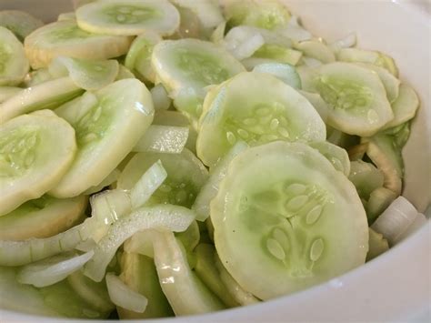 White Cucumber Salad - Recipe