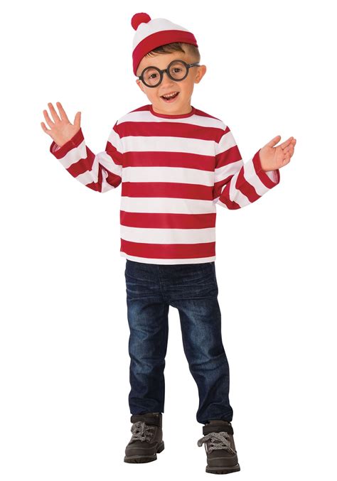 Where's Waldo Kid's Costume