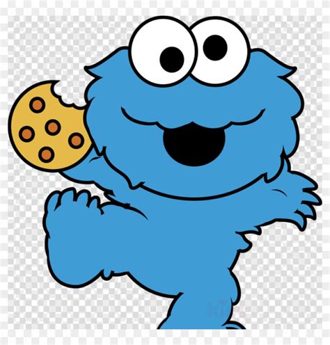 Baby Cookie Monster Clipart Cookie Monster Elmo Baby - Monstruo De Las ...