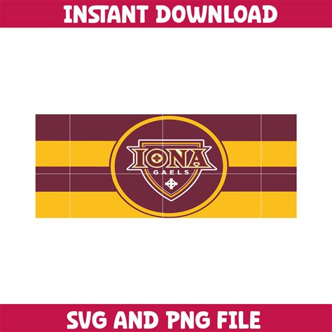 Iona gaels Svg, Iona gaels logo svg, IIona gaels University - Inspire Uplift