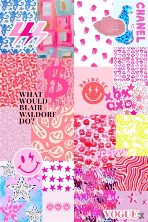 Preppy Pink Wallpaper - NawPic