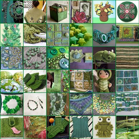 Ideas for Project Spectrum Green | Different green crafts fr… | Flickr