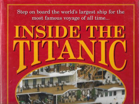 Inside the Titanic (A Giant Cutaway Book) by Brewster, Hugh: Fine Hardcover (1998) 1st Edition ...