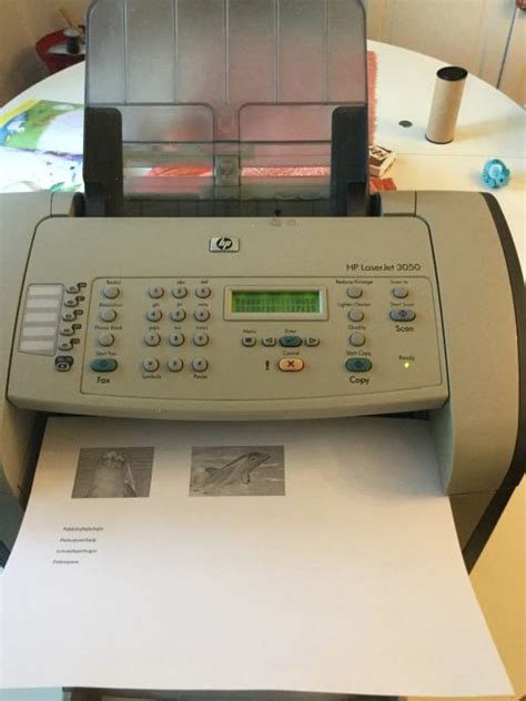 HP laserjet 3050 printer scanner fax