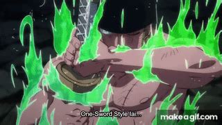 Zoro uses strongest Ryou One sword style Vs. King - One Piece 1059 on ...