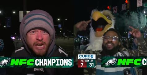 Local Philadelphia News Network Interviewed A Bunch Of Eagles Fans After Win And It Was ...