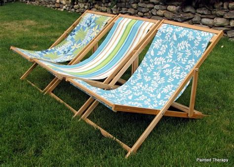 DIY Folding Sling Chairs | Sling chair, Beach chairs, Diy chair