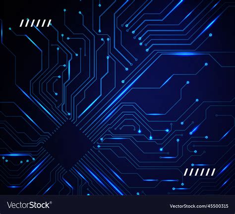 Technology background futuristic ai Royalty Free Vector