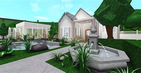 Boho Garden Bloxburg Backyard Ideas