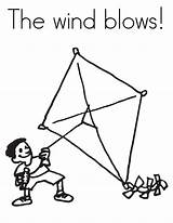 Free Printable Kite Coloring Pages For Kids sketch template