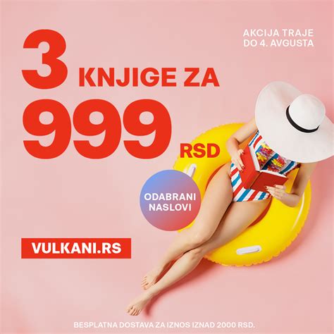 Omiljena Vulkan akcija – 3 knjige za 999 dinara! | Vulkan izdavaštvo