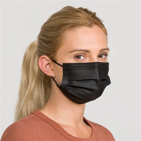 Black Disposable Masks – SES, LLC