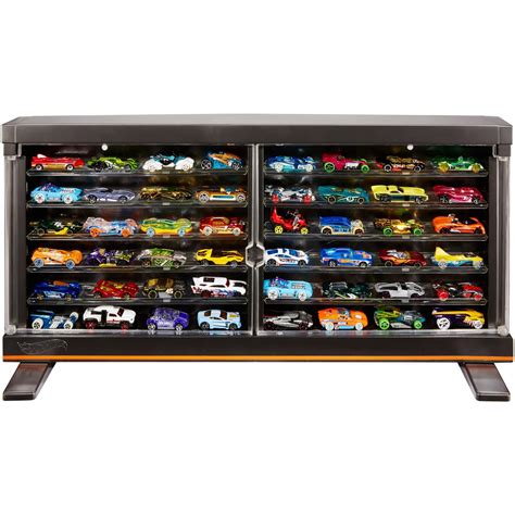 Hot Wheels Premium Collector, 50 Vehicles Display Case - Walmart.com