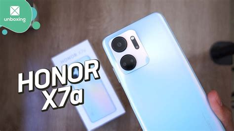 HONOR X7a | Unboxing en español - YouTube