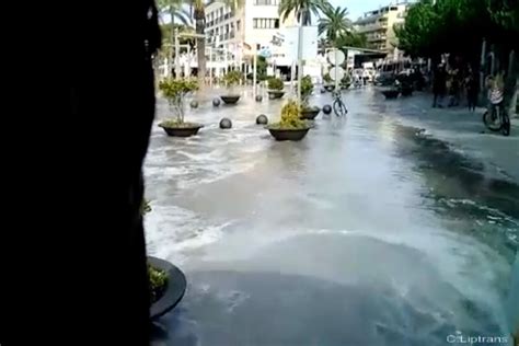 Tsunami in Majorca: Andratx hit with mini-tsunami as fierce weather strikes tourist beaches just ...