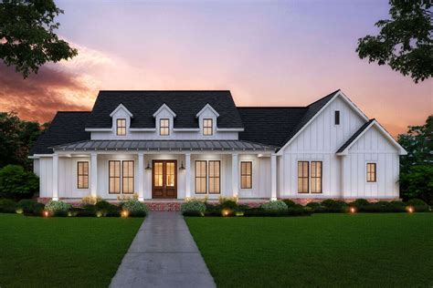 Modern Farmhouse Plan 4534-00031 - Farmhouse - Exterior - Atlanta - by America's Best House ...