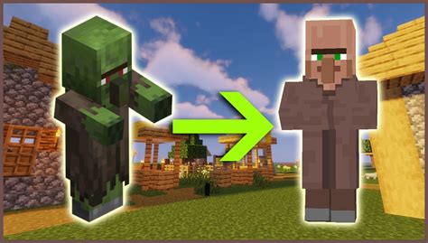 How to cure a zombie villager in Minecraft