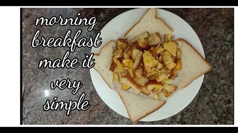 Morning breakfast recipe / bread recipe | gracy house - YouTube