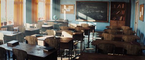 ArtStation - Abandoned classroom