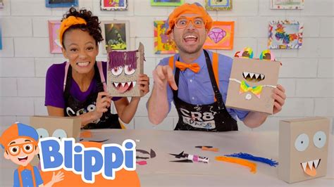 Blippi Arts and Crafts at Cr8Space | Fun and Educational Videos for Kids - YouTube