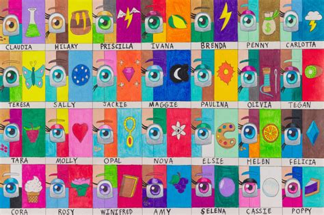 Marlena Arthur-Eyes with Cutie Marks, 2023 – La Luz de Jesus Gallery