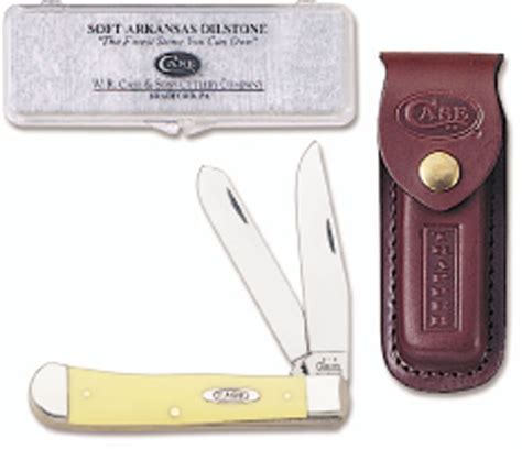 Case Knives: Case Trapper Knife Gift Tin Set, CA-224