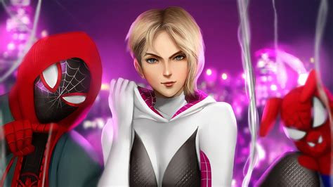 Art Spider Gwen HD Wallpaper,HD Superheroes Wallpapers,4k Wallpapers ...