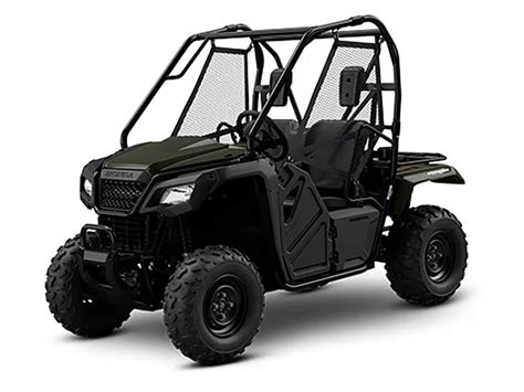 New 2023 Honda Pioneer 500 | Utility Vehicles in Madera CA | Black Forest Green