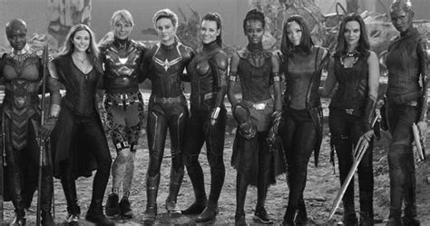 Female Avengers Unite in Endgame Set Photo - Geekfeud