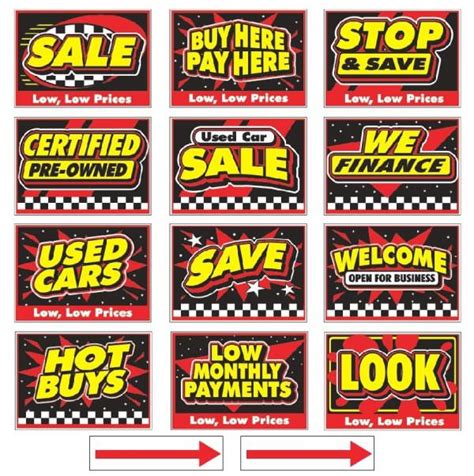 Curb / Yard Signs - Auto Tech & Niles Marketing LLC