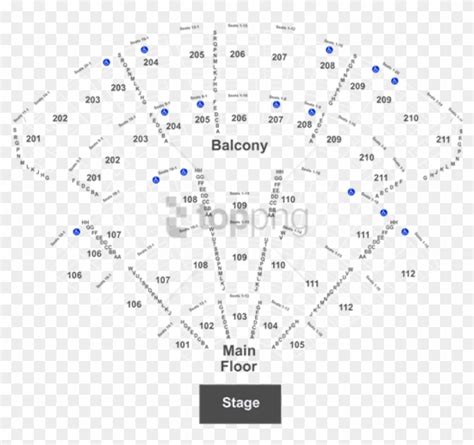 Fajarv: Seat Number Zappos Theater Seating Map