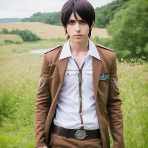 Eren Yeager Cosplay. Face Swap. Insert Your Face ID:843577