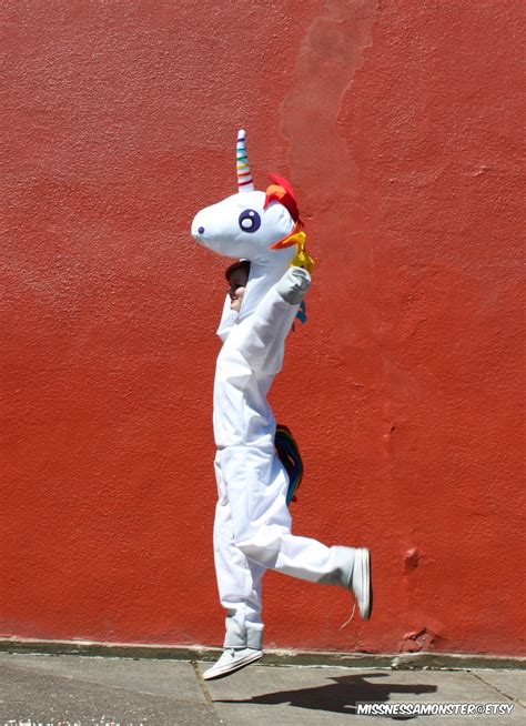 Magical Rainbow Unicorn Adult Halloween or Festival Costume