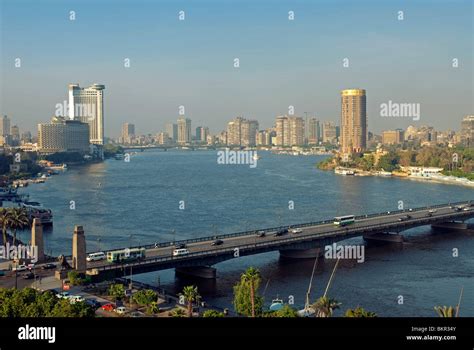 Egypt, Cairo. View of the Nile Stock Photo - Alamy