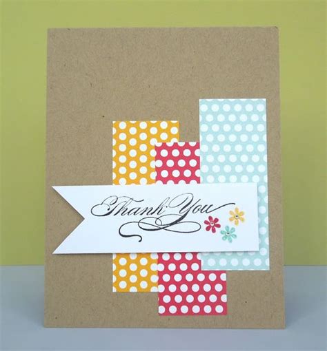 9 Ideas for Easy Homemade Thank You Cards